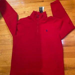 Brand New Polo Ralph Lauren 1/2 Zip Sweatshirt